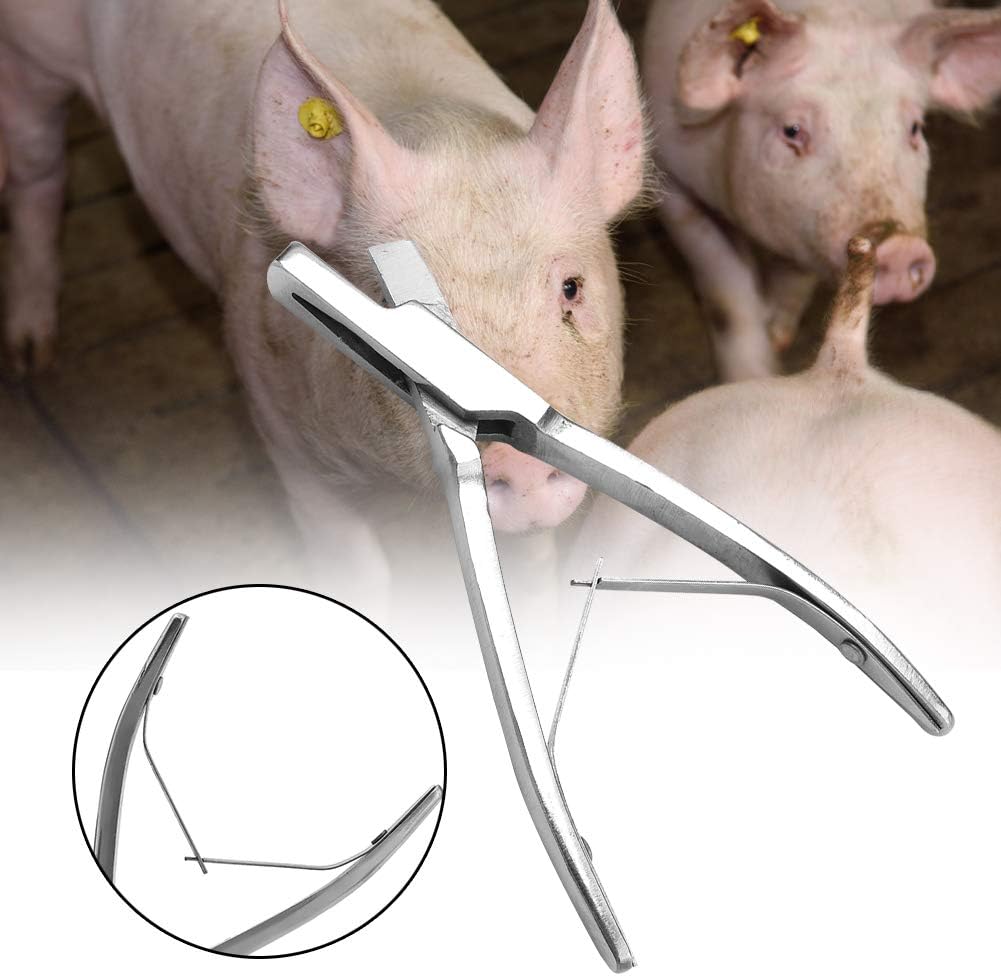 Ergonomic handle of HEEPDD livestock ear notcher