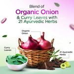Kesh King Organic Onion Shampoo pump dispenser detail