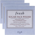 Fresh Sugar Face Polish product tub with lid on neutral background