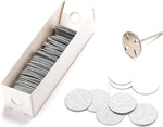 100pcs Sandpaper Disc and 1pcs Metal Bit, 3/32 Shank Replaceable Pedicure Sanding Disc Bit for Dead Skin Callus Removal Electric Foot File Tools (150#(Medium)) - Image 9
