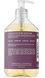 Deep Steep hand wash pump bottle label details