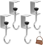 Cobee clamp-on under desk hooks front view