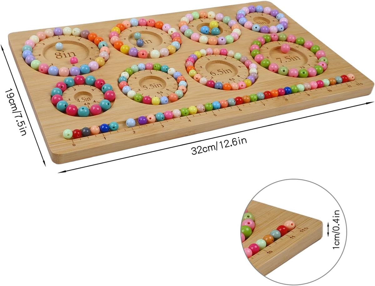 Favonuovy jewelry design tool showing different bracelet measurement sizes