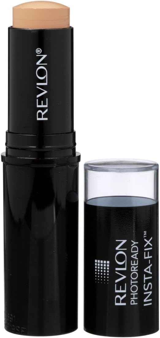 Revlon Foundation Stick, PhotoReady Insta-Fix Face Makeup for All Skin Types, SPF 20, Longwear Light-Medium Coverage with Natural Finish, 160 Medium Beige, 1 Oz - Image 10
