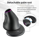 Yocunker ergonomic mouse with detachable palm rest attached
