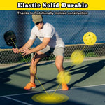 OMYOPY practice pickle ball highlighting durable TPE material
