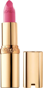 L'Oreal Paris Colour Riche Lipstick Pink Flamingo front view cosmetic product