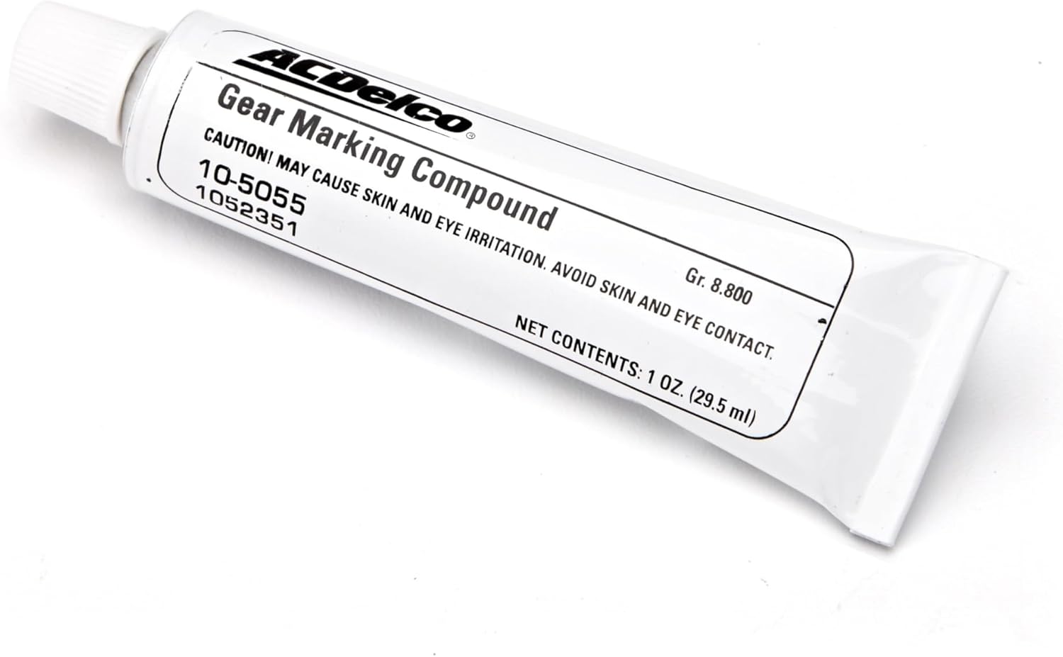 ACDelco GM Original Equipment gear marking compound front view of tube
