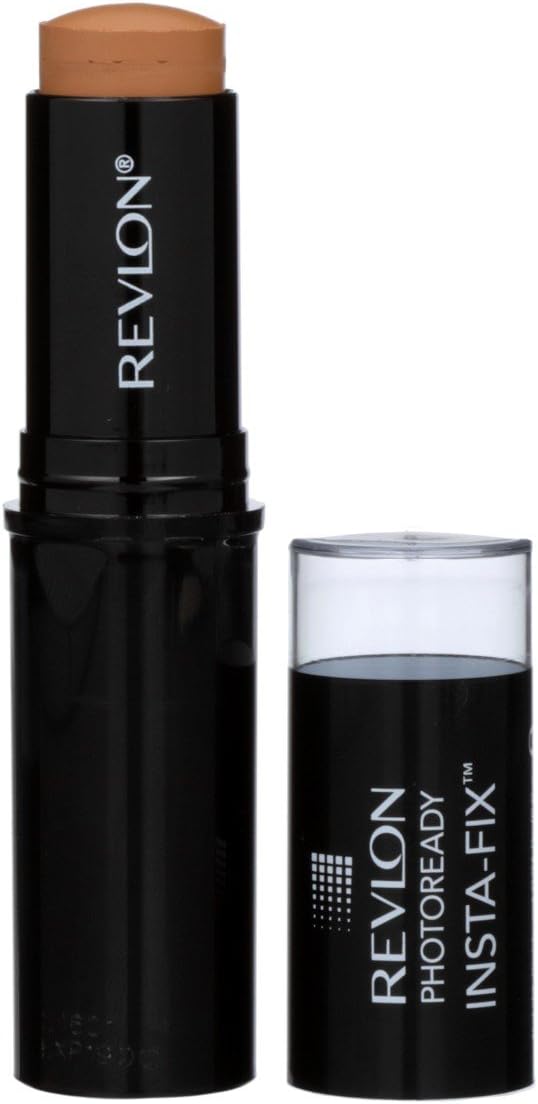 Revlon Foundation Stick, PhotoReady Insta-Fix Face Makeup for All Skin Types, SPF 20, Longwear Light-Medium Coverage with Natural Finish, 160 Medium Beige, 1 Oz - Image 13