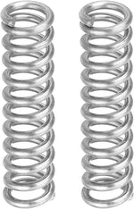 uxcell 2Pcs Compression Springs, 1mm Wire Diameter x 8mm OD x 50mm Length 304 Stainless Steel Extension Spring Ballpoint Pen Pressure Springs for Shop Home Repairs, Silver - Image 13