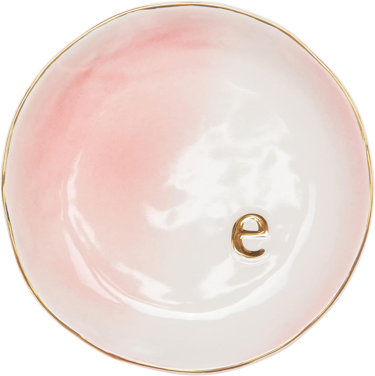 COLLECTIVE HOME - Ceramic Jewelry Tray, Decorative Trinket Dish for Rings Earrings Necklaces Bracelet Watch Keys, Birthday Mother's Day Christmas Gift for Women, 4.75", Colored Surface (J) - Image 12