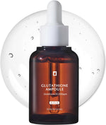 Tosowoong anti aging skin care bottle showing 20000ppm glutathione concentration