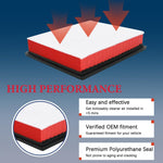 Apeixoto automotive air filter crease stability view