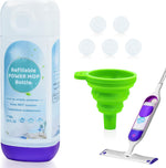 Liminfeit Power Mop Refillable Bottle front view reusable cleaning container