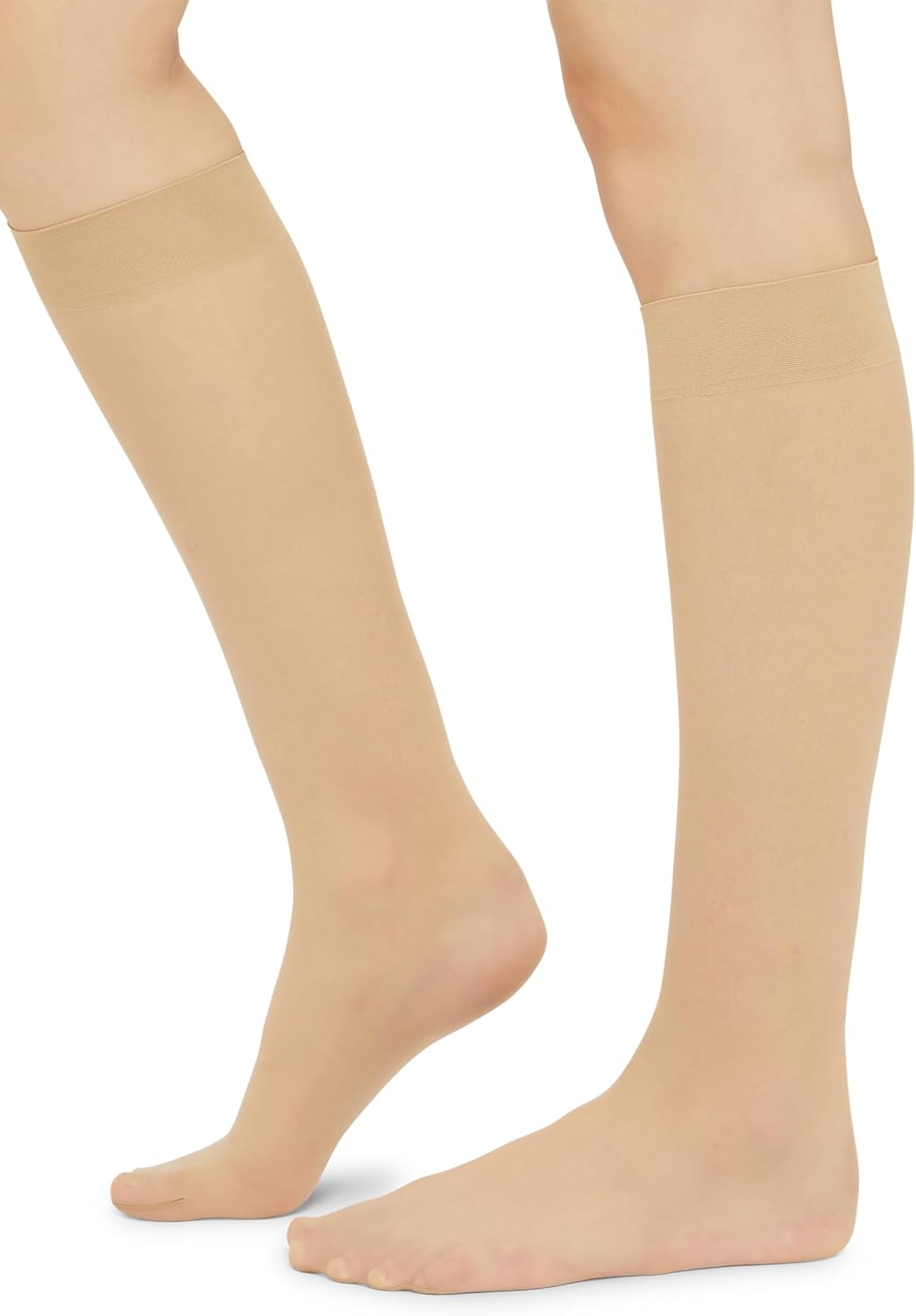 Wolford Individual transparent knee-highs lifestyle angle