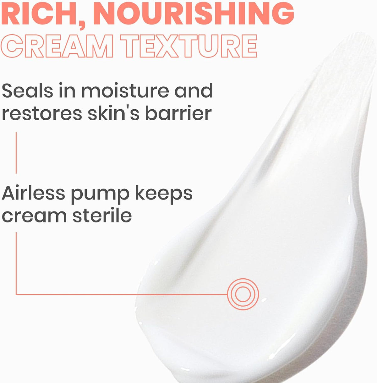 Avne XeraCalm A.D Lipid-Replenishing Cream, Atopic Dermatitis, Eczema-Prone, No Preservatives, Fragrance-Free, Pump, 13.5 Oz - Image 3