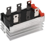 Fielect 50A 1000V three phase bridge rectifier diode module front view