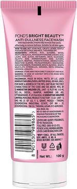 Pond's facial foam tube packaging texture