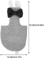 Balacoo reusable parrot clothing pack displaying all four grey bird nappies flat on a white background.