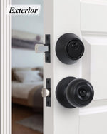 Lanwandeng exterior entrance lock set installed preview