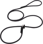 Slip Lead Dog Leash - Strong Nylon Training Rope with Spring-Loaded Adjustable Stopper - 5/16" x 4/5/6ft -No Pull Heavy Duty Leash for Small Medium Large Dogs(Black, 5 FT) - Image 15