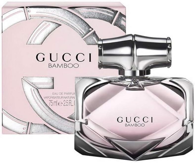 Gucci Bamboo Eau de Parfum front view luxury perfume spray bottle