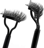 17IF mascara separator tool showing stainless steel teeth close-up
