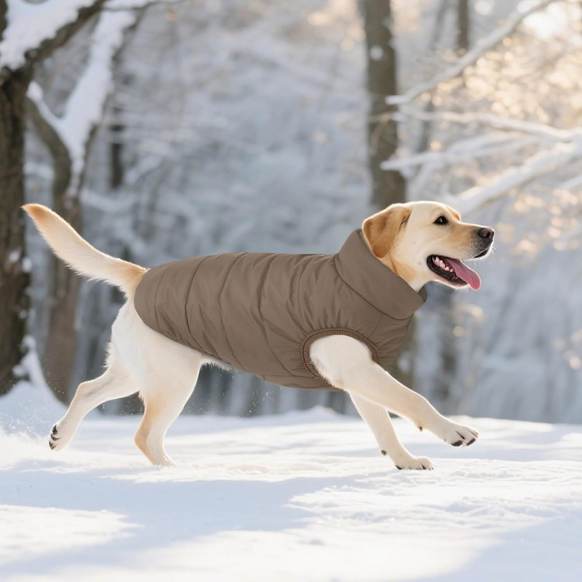 Asenku windproof dog coat displayed for large breeds