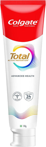 Colgate Total Advanced Health Toothpaste 150g front view packaging