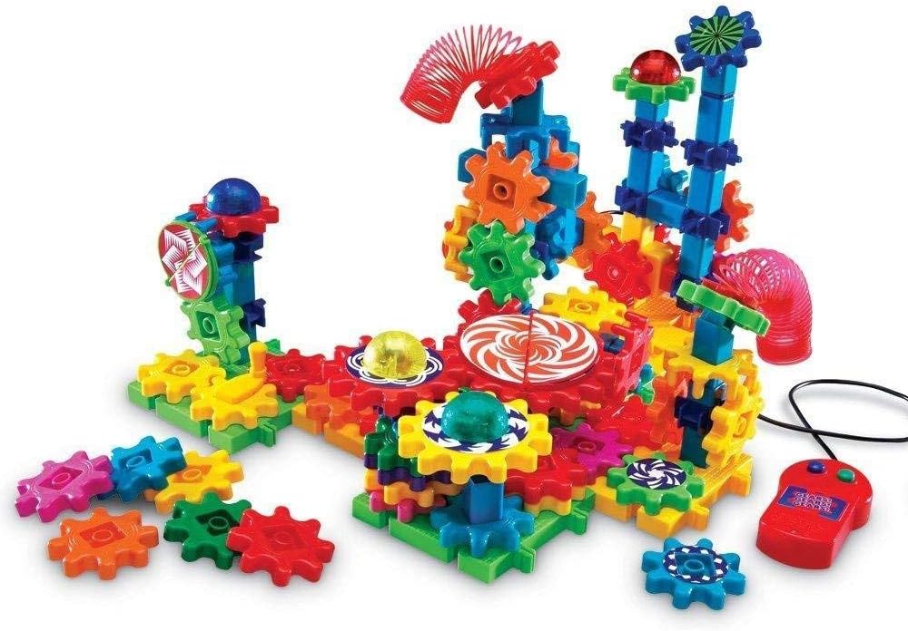 Gear, Gear, Gear !!Spin and Glow Motorized Building Set - Image 1