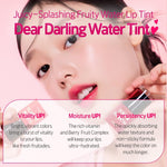 ETUDE Over Glowy Lip Stain Humming Pink applicator tip swatches