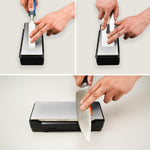 Sharpal 162N stored securely inside its high impact plastic protective case