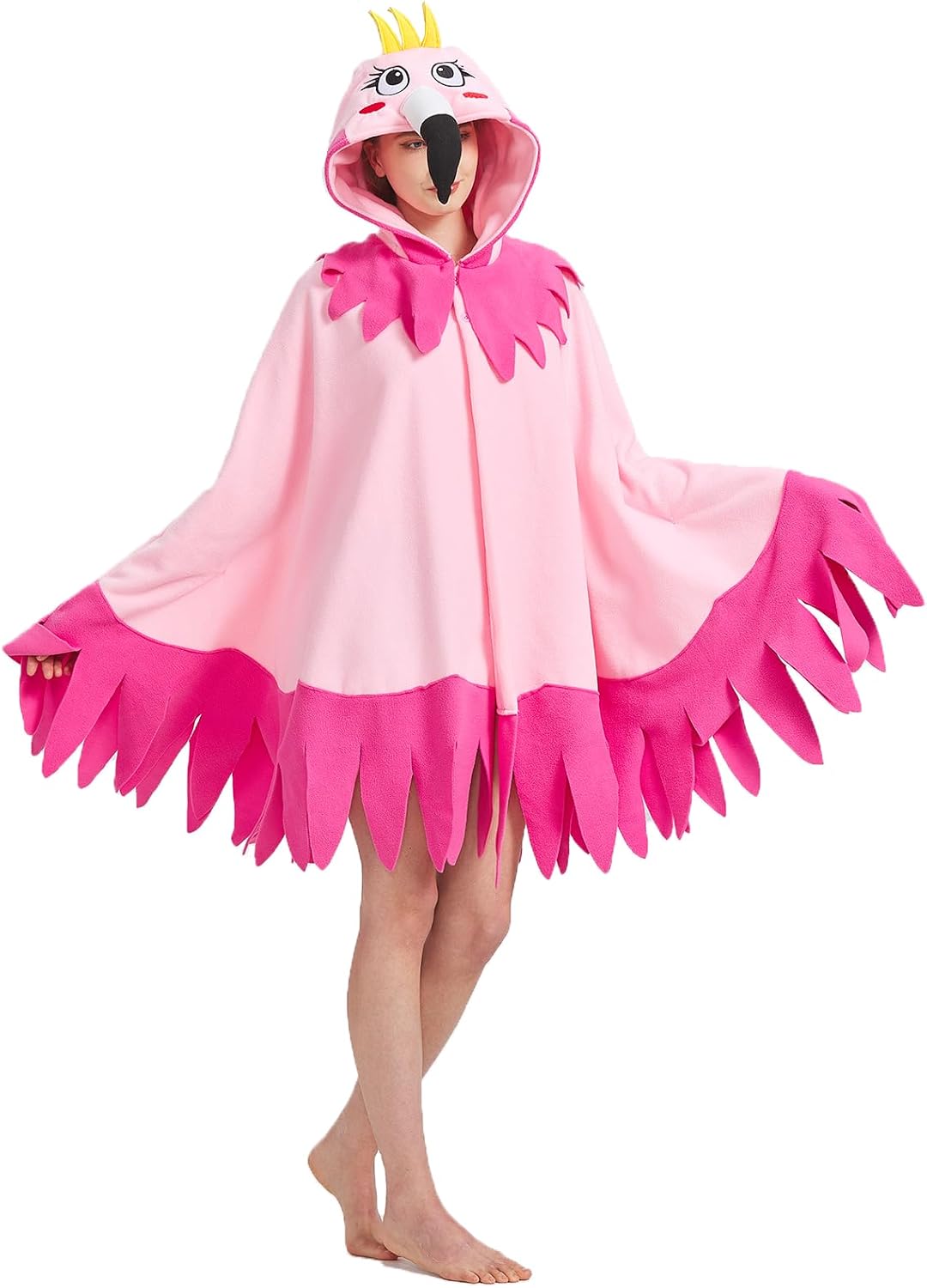 Morningfly Halloween Christmas party cape material texture