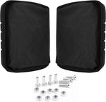 Mounting hardware and bagger fabric replacement set for lawn tractors