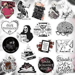 100 piece pack of dark romance vinyl decals