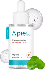 A'pieu Madecassoside Tetrasome Cica Serum Ampoule bottle packaging