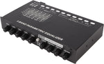 Car Equalizer, Iron Car Audio Equalizer Adjustable 5 Bands Tuning EQ Tuning Crossover Amplifier Graphic Equalizer - Image 9