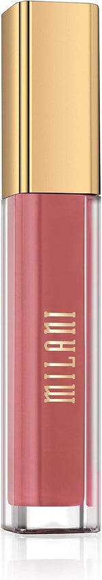 Milani Amore Satin Matte Lip Creme Plush open packaging showcasing primer infused formula