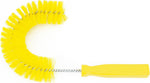SPARTA curved drainage brush bristle close up