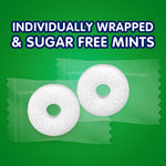 Individually wrapped Wint-O-Green mint pieces