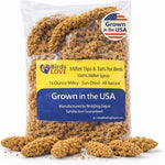 Birds LOVE(R) Economy Spray Millet for Birds, 7 oz, GMO-Free Natural Millet Spray Treat, Stem-Reduced Edible Tops, Grown in USA, for Parakeets, Cockatiels, Lovebirds, Finches, Canaries & Small Parrots - Image 11