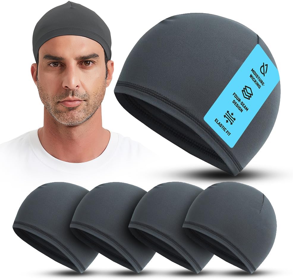 PRIMERIVER cooling skull cap front view pack of five