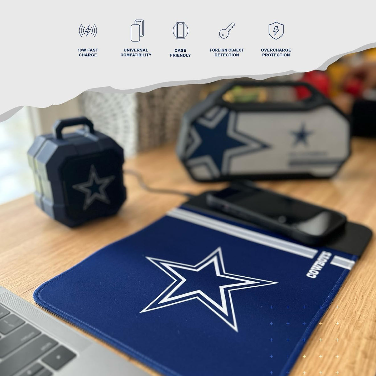 SOAR NCAA unisex tech accessory connected with power cable