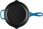Le Creuset signature skillet helper handle detail