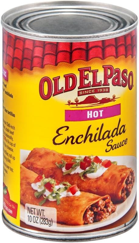 Old El Paso Hot Red Enchilada Sauce, 283 grams - Image 1