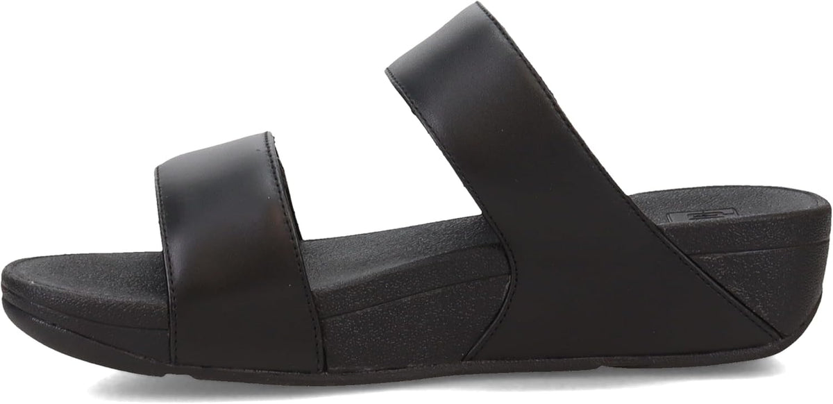 FitFlop women's lulu adjustable leather slides sole cushioning