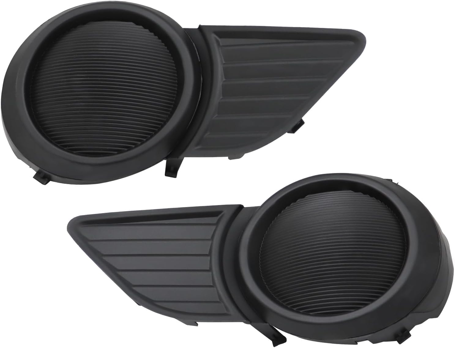Jecoupoon front fog light bezel cover set for Toyota Sienna front view