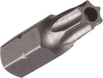 X1 Tools T-27 Tamper-Resistant Torx Bit front view showing star tip