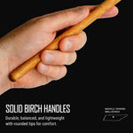 Timber Drum Co. cymbal mallets pair overview