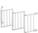 Stainless steel taco tray showing zig-zag slot design
